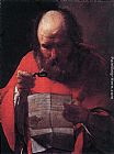 Saint Jerome Reading by Georges de La Tour
